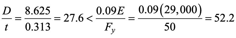 HSS Bollards Equation 3 HSS Bollards