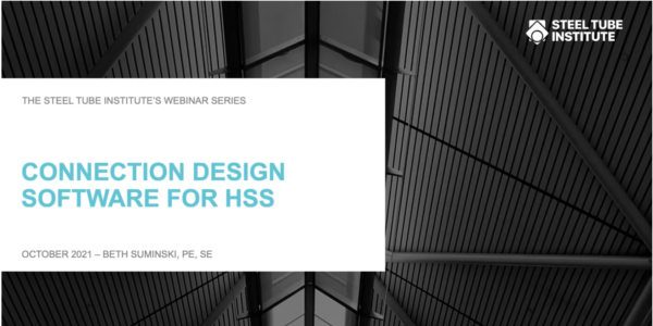Connection Design Software HSS WOD Webinars On Demand: Connection Design Software For HSS