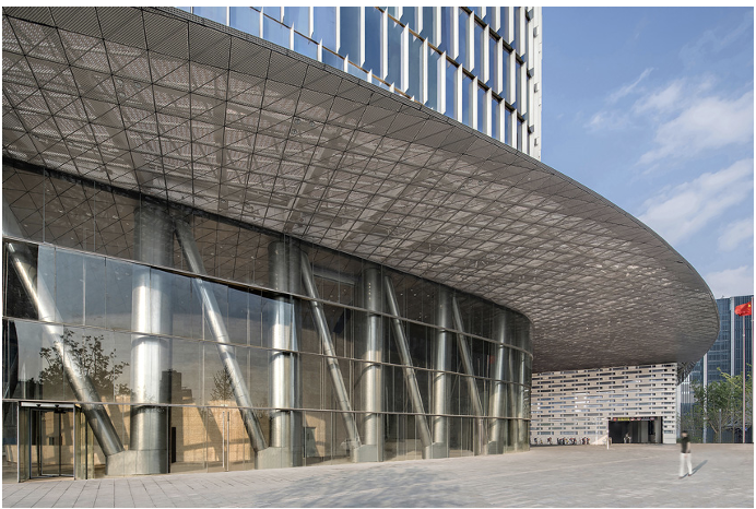 Concrete-filled HSS at Ningbo Bank of China