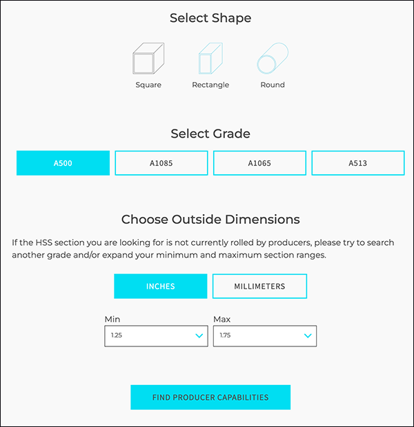 HSS Capability Tool