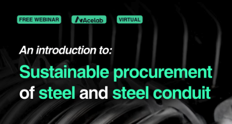 Screen Shot 2023 10 22 at 2.50.59 PM e1698004514758 An Introduction to Sustainable Procurement of Steel and Steel Conduit