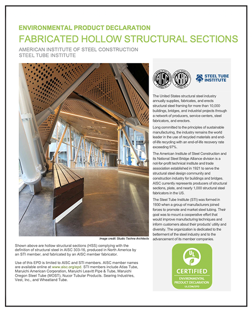 Industry Average - Fabricated HSS EPD