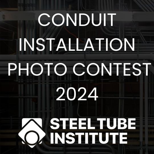 Electrical Conduit Photo Contest Steel Conduit Installation Photo Contest 2024