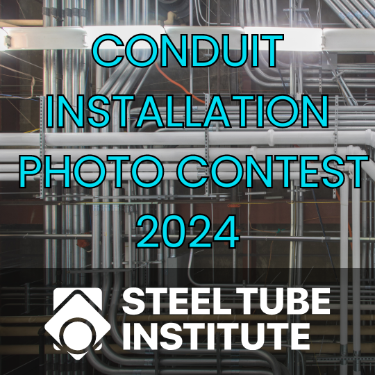 Steel Conduit Installation Photo Contest