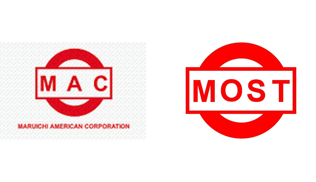 Maruichi American Corporation (MAC) and Maruichi Oregon Steel (MOST) logos