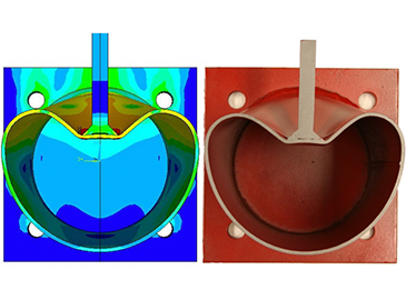 Deformed shapes of round HSS connections: a slotted HSS end connection loaded in tension, failing by circumferential fracture