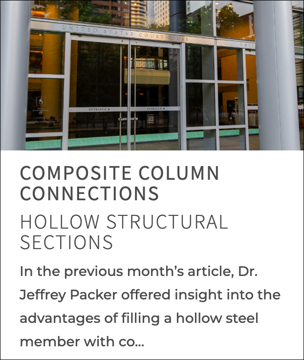 Composite Column Connections HSS Reference Guide No. 1: Composite HSS