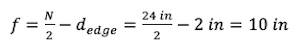 Baseplate Geometry Equation