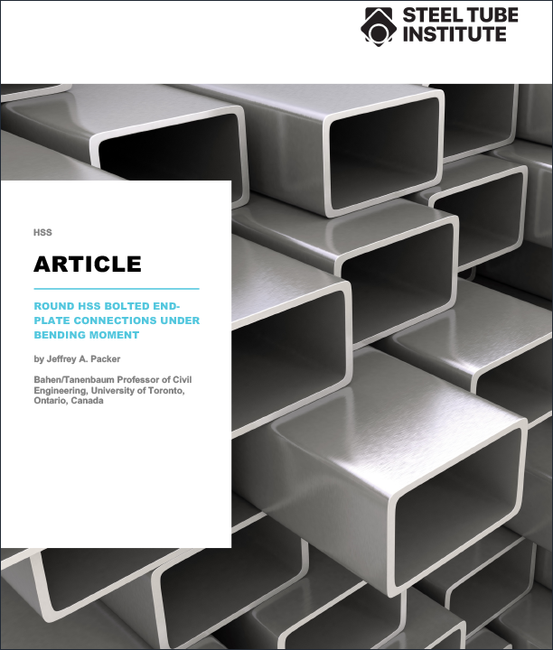 Round HSS Bolted End-Plate Connections Under Bending Moment