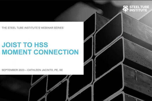 Joist to HSS Moment Connections