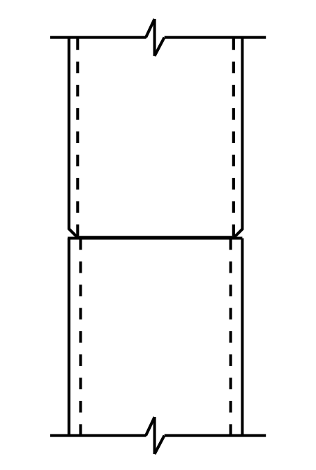 HSS Splice Design Examples | Part 1: Rectangular Column Field Welded Moment Splices 2 Figure 2: directly welded splice