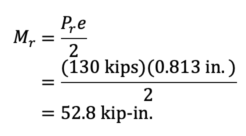 Moment Acting Gusset Plate Equation HSS Brace Connections to HSS Column and WF Beam