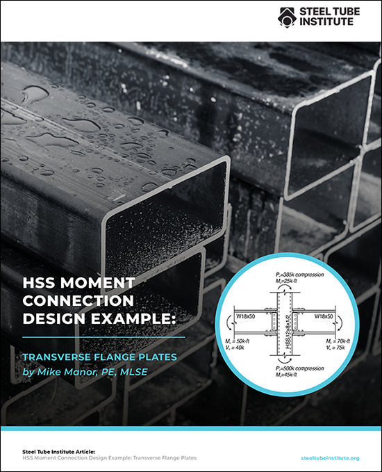 HSS Insider - July 2025 - HSS Moment Connections - Transverse Flange ...