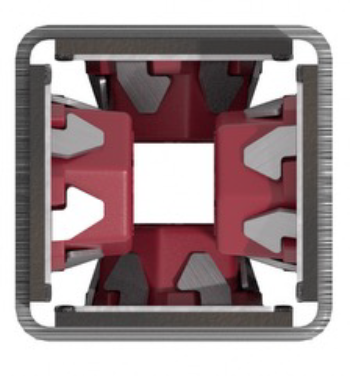 HSS Splice Design – Part 2: Simplifying HSS Field Splices With One-Sided Bolting 13 An axially staggered interior splice in a small HSS member