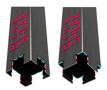 HSS Splice Design – Part 2: Simplifying HSS Field Splices With One-Sided Bolting 11 Possible block shear boundaries for HSS splices subject to axial tension.