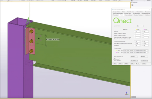 HSS Connection Design Software Capabilities in 2025 17 Qnect - HSS Connection