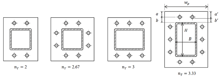HSS Splice Design | Part 3: Rectangular HSS Bolted End-Plate Connections Under Bending Moment 4 Examples Tension Bolts Rectangular HSS End Plate Connection 750w HSS Splice Design | Part 3: Rectangular HSS Bolted End-Plate Connections Under Bending Moment
