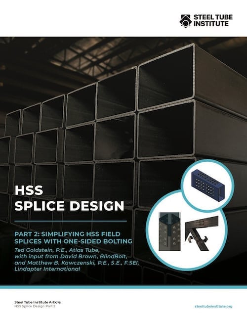 Cover for HSS Splice Design past 2