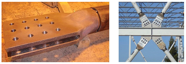 Figure 14: 
Cast HSS Brace Connection