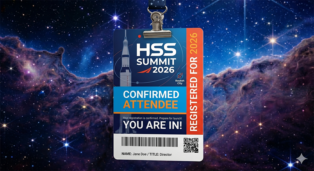HSS Summit 2026 - Register badge