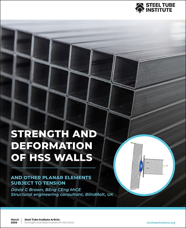 Strength and Deformation of HSS Walls and Other Planar Elements Subject to Tension cover